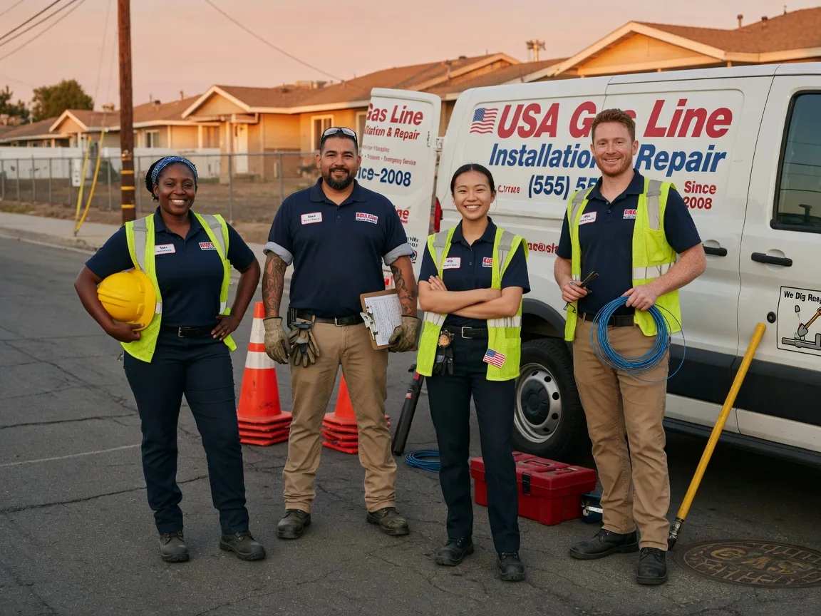 Gas Line Installation company in Wiergate, TX